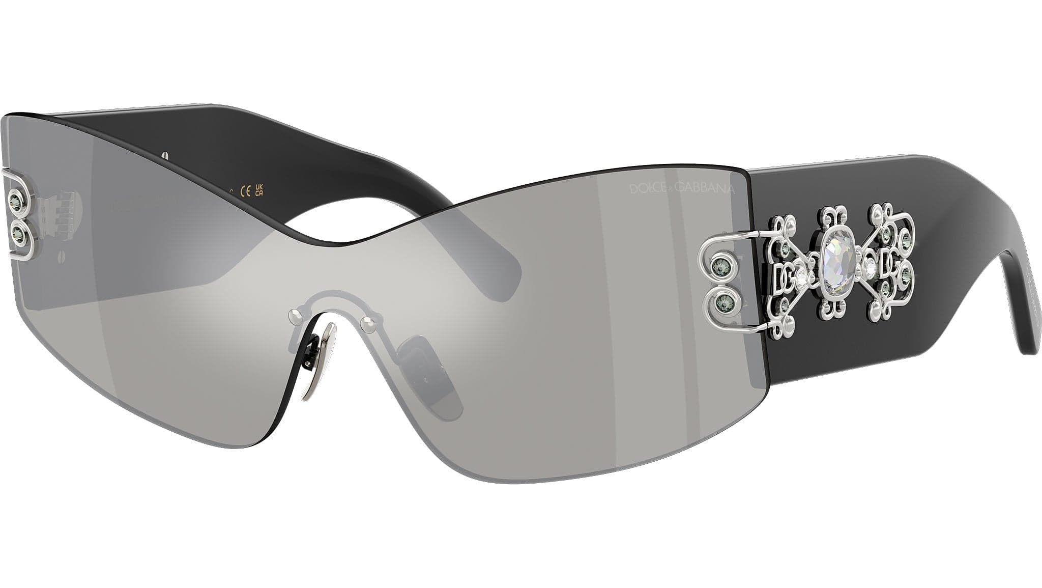 Dolce & Gabbana DG4526B 501/6G Sunglasses Black 14mm Women