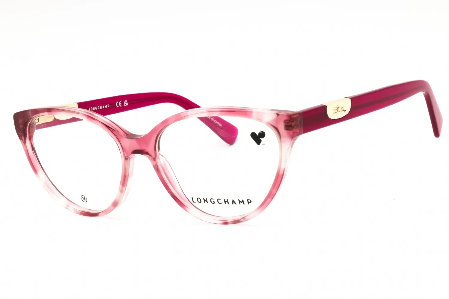 Longchamp LO2764 651 Eyeglasses Textured Pink 53mm Women