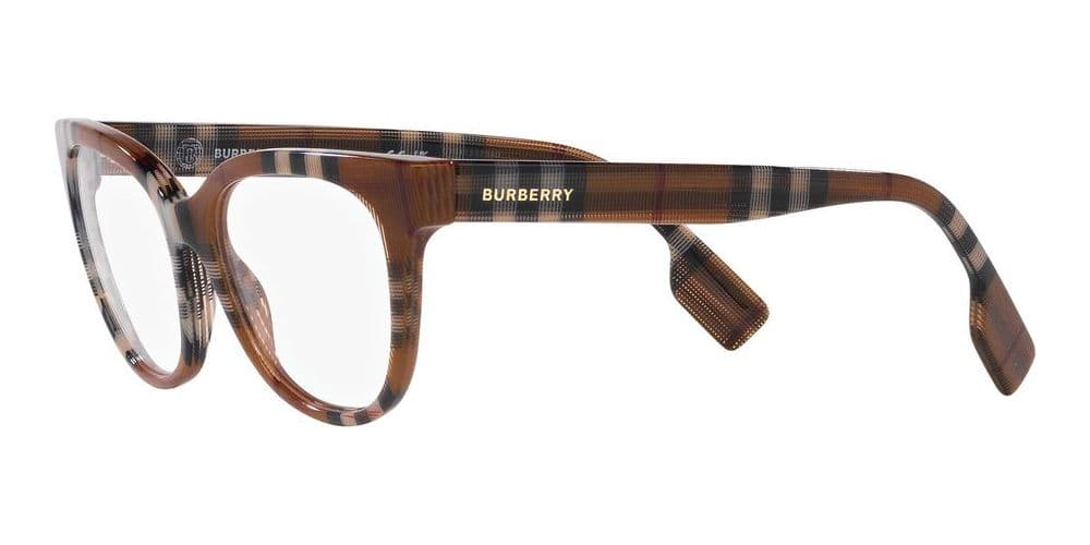 Burberry 0BE2375 3966 Eyeglasses Check Brown 53mm Women 3
