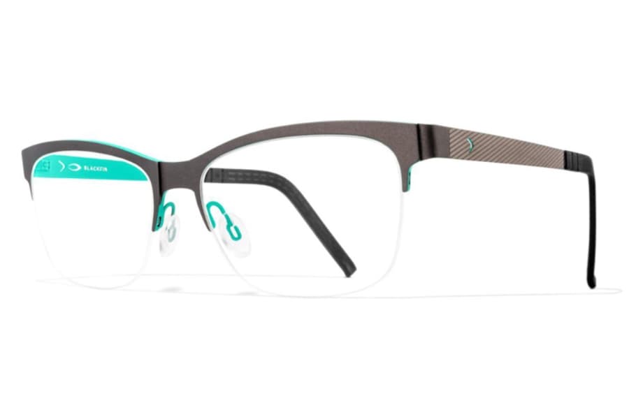 Blackfin BF749 Col. 557 Eyeglasses Matte Grey/aqua Green 53mm Unisex