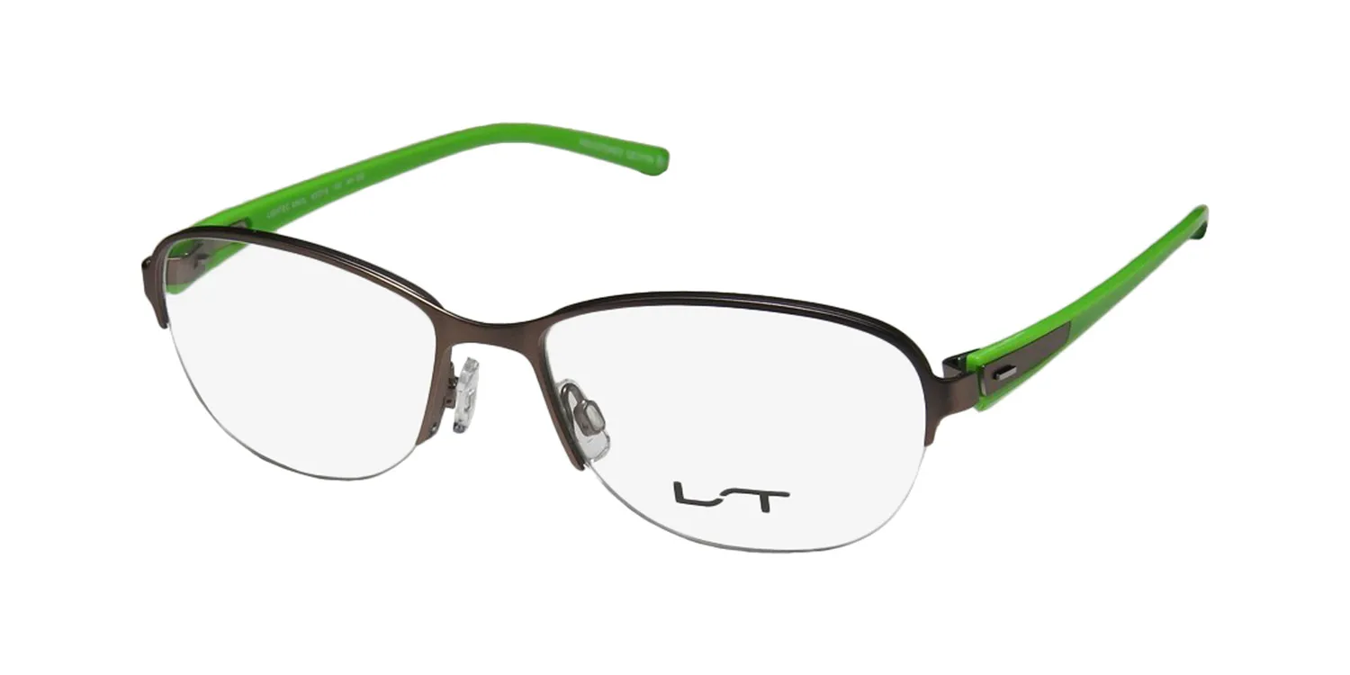 Lightec 6963l mv032 Eyeglasses Gray 53mm