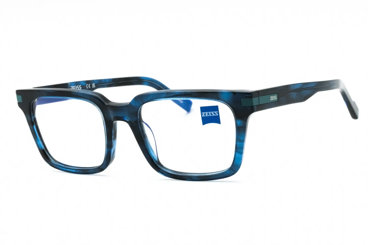 Zeiss ZS22522 462 Eyeglasses Blue Horn 53mm Men