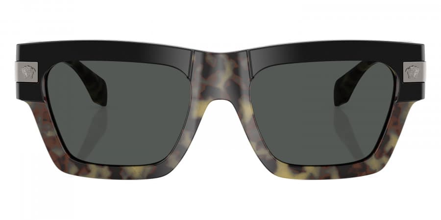 Versace MOD.4464 545687 Sunglasses Black Tortoise 55mm Men 4