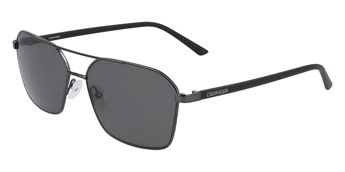 Calvin Klein 20300S 008 Sunglasses Gunmetal 58mm Men