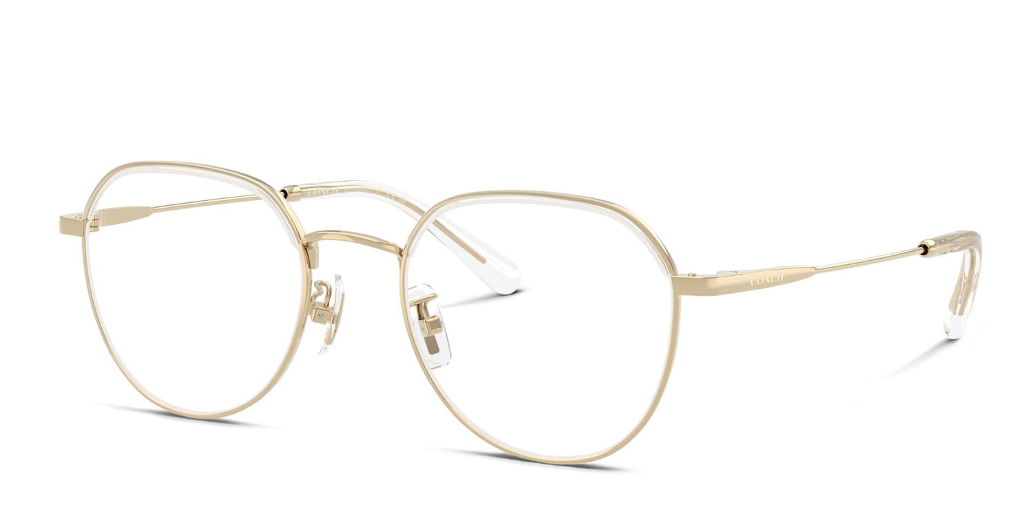 Coach 0HC5188TD 9464 Eyeglasses Shiny Light Gold 51mm Women