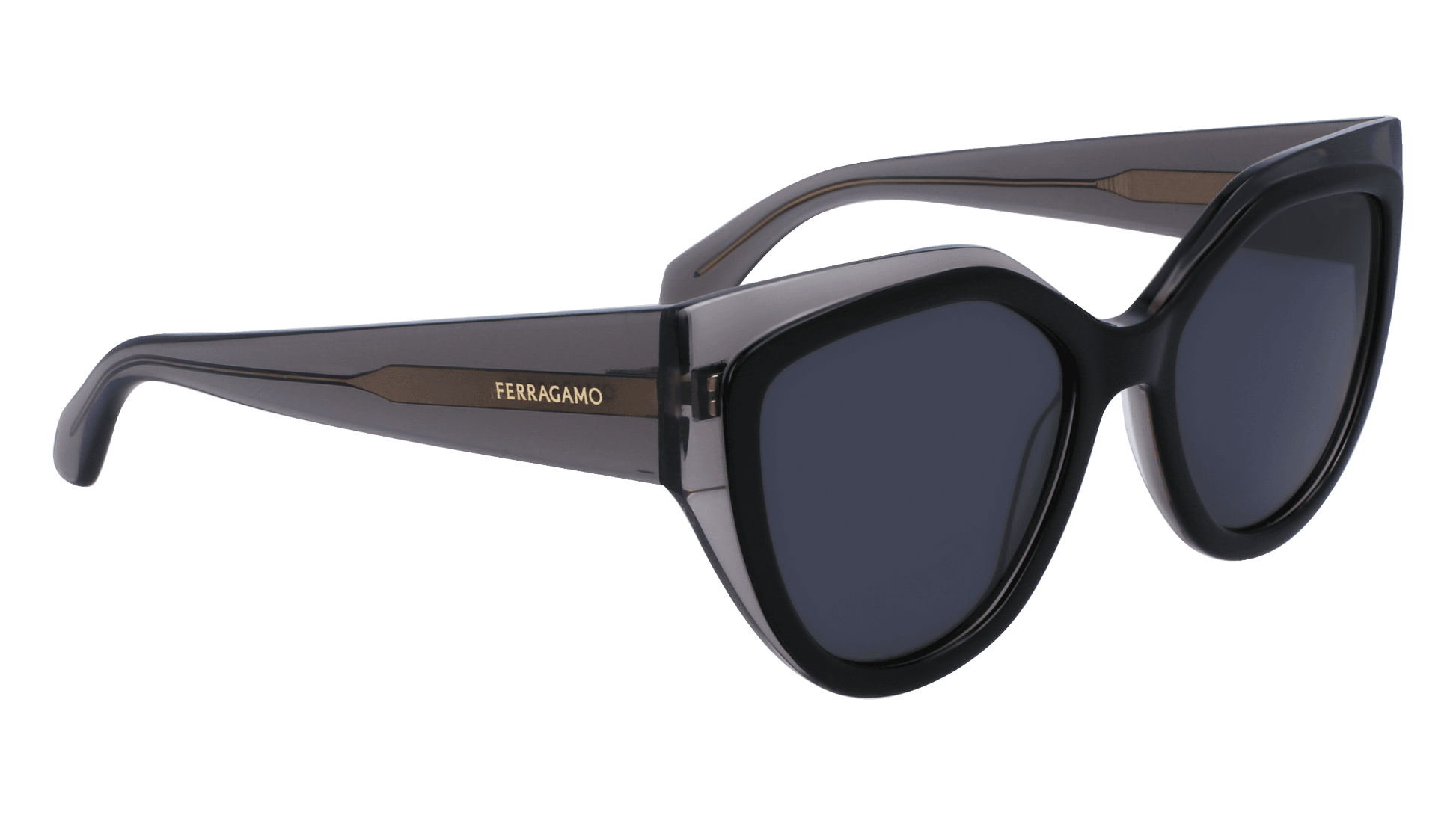 Salvatore Ferragamo SF2004S 024 Sunglasses Transparent Grey 53mm 6