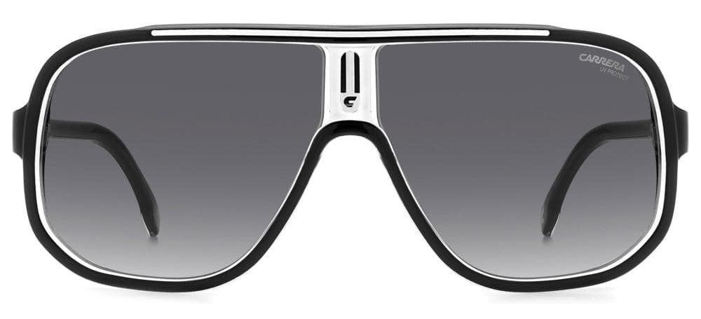 Carrera CARRERA 1058/S 080S 9O Sunglasses Black Whte 63mm 2