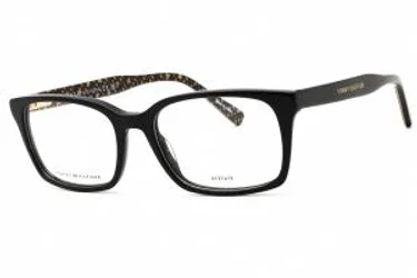 Tommy Hilfiger TH 2109 07YQ 00 Eyeglasses Blk Ptt Bw 52mm