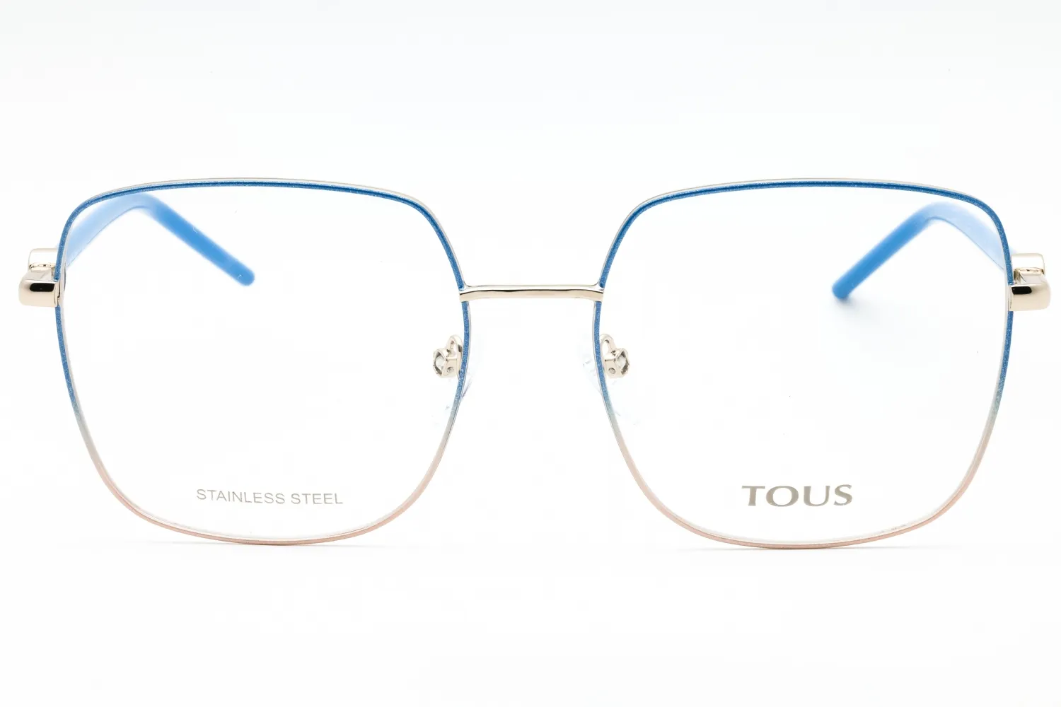 Tous VTO450 0SNA Eyeglasses Shiny Light Gold+yellow 55mm Women 2