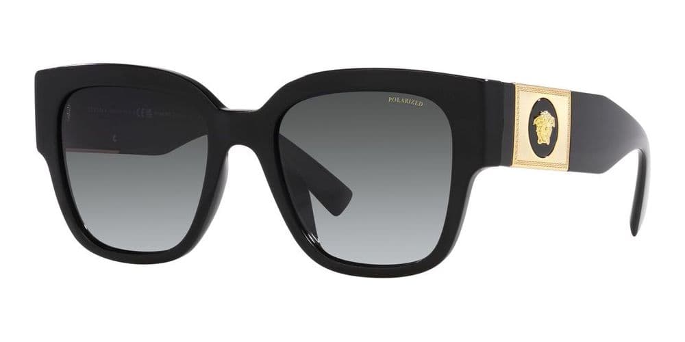 Versace 0VE4437U GB1/T3 Sunglasses Black 54mm