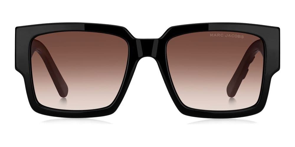 Marc Jacobs MARC 739/S 080S HA Sunglasses Black White 54mm Unisex 2