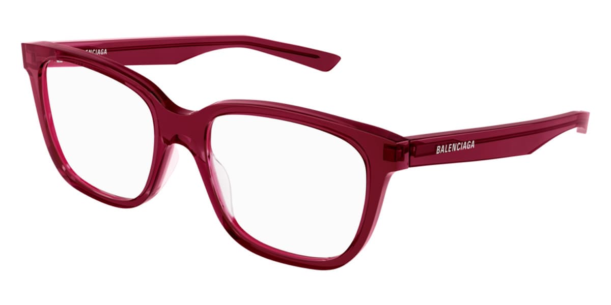 Balenciaga BB0078O 006 BB0078O Eyeglasses Red 53mm Men 2