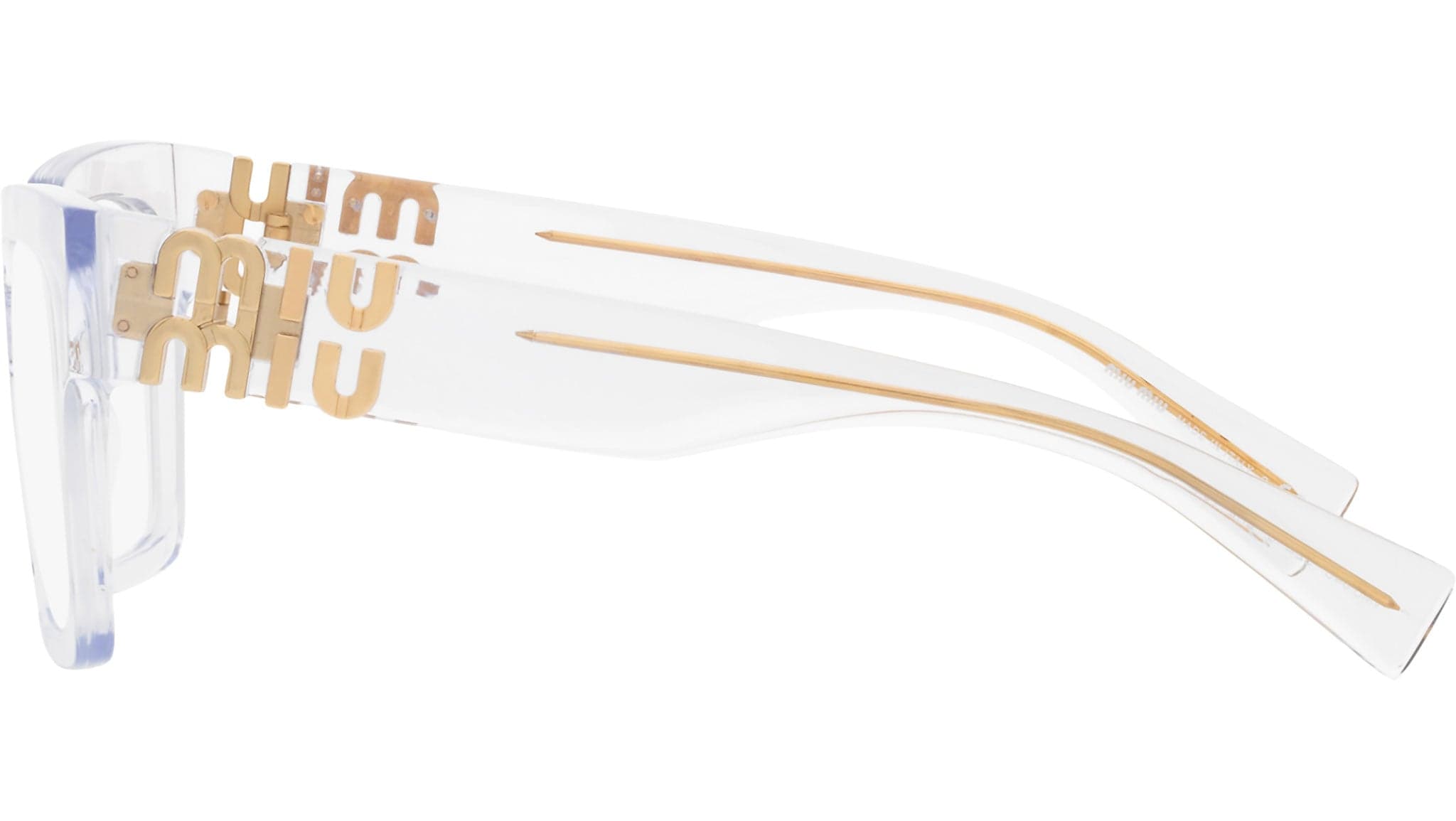 Miu Miu MU04UV 2AZ1O1 Eyeglasses Crystal 52mm Women 3