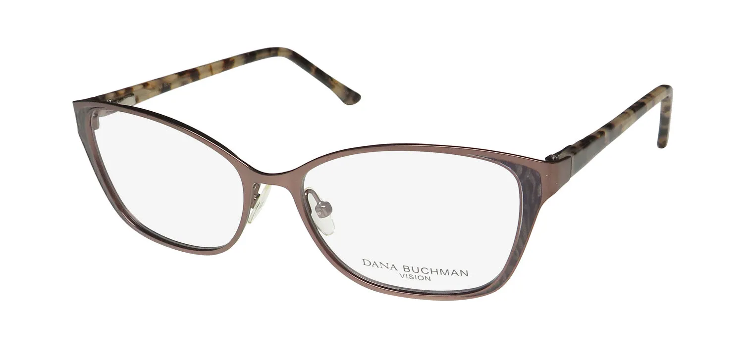Dana Buchman Sue Ellen cm Eyeglasses Caramel 52mm