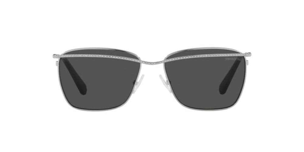 Swarovski SK7006 400187 Sunglasses Silver 58mm Women 2