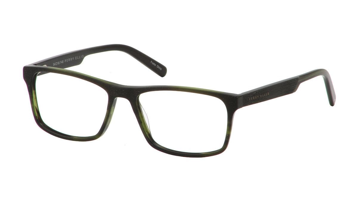 Perry Ellis PE386 3 Eyeglasses Olive 54mm Men