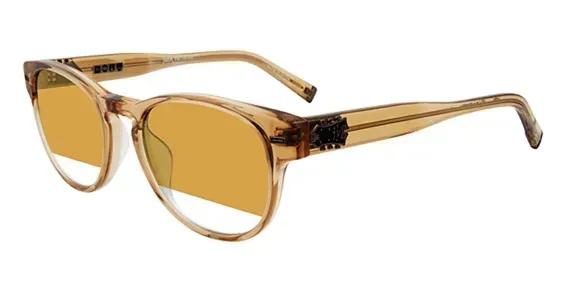 John Varvatos V532 Sunglasses Yellow Crystal 51mm Women