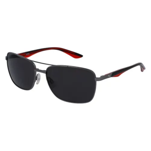 Puma PU0063S 003 Sunglasses Red 59mm Men