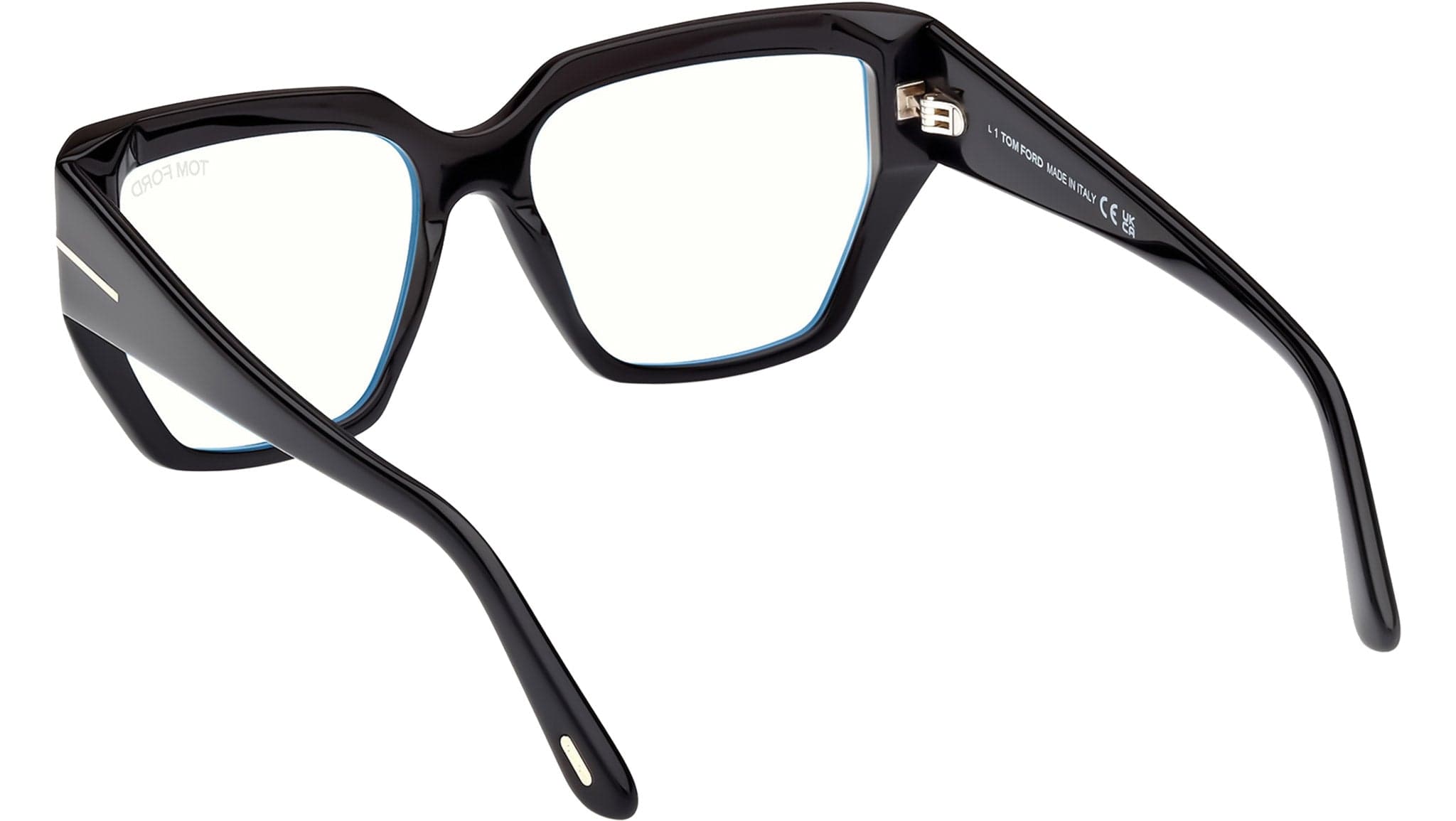 Tom Ford FT5951-B 1 Eyeglasses Shiny Black 4