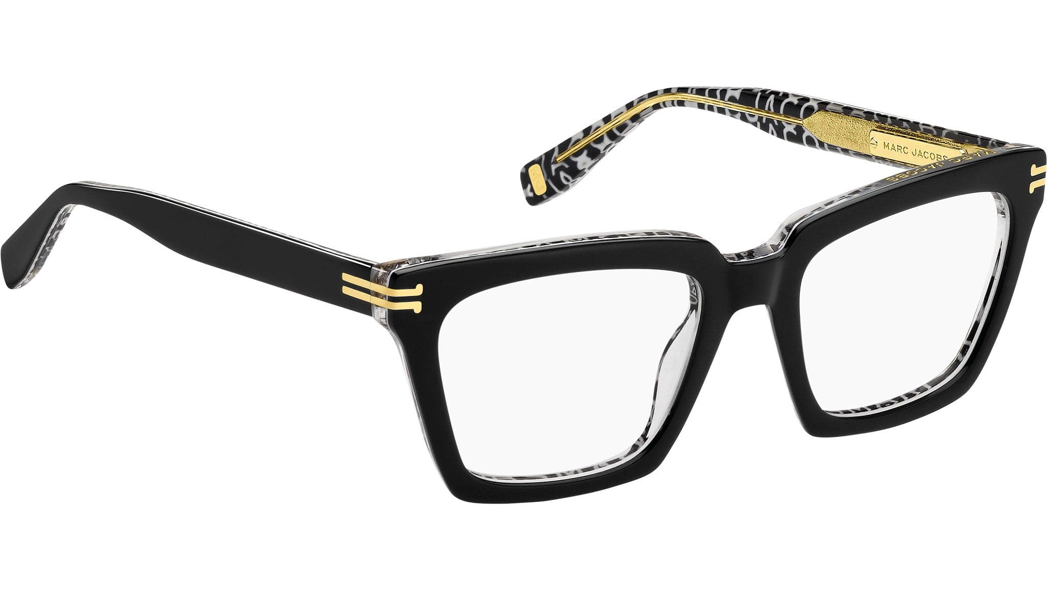Marc Jacobs MJ 1100 0TAY 00 Eyeglasses Black 52mm Women 6