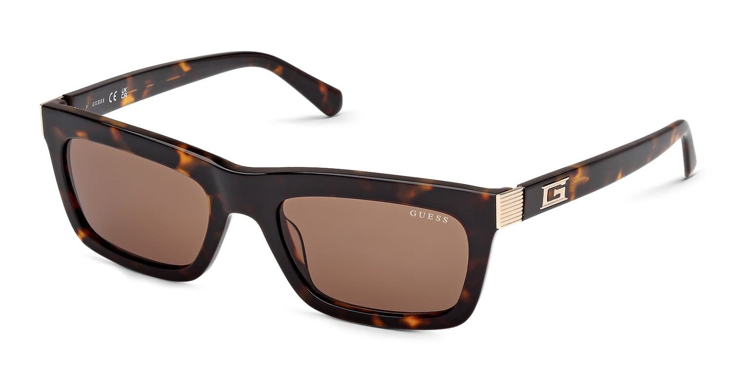 Guess GU00212 52E Sunglasses Dark Havana