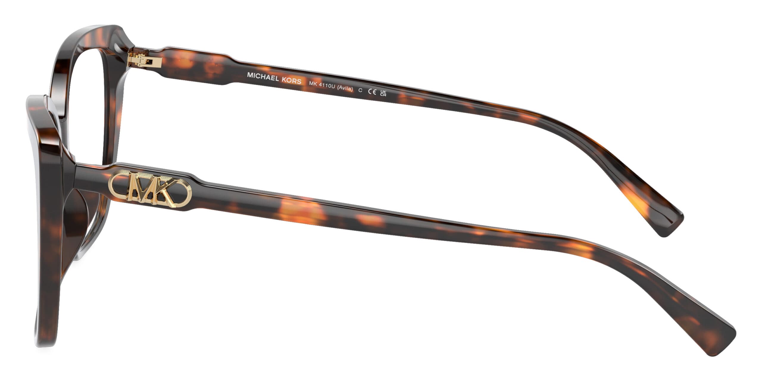 Michael Kors MK4110U Avila 3006 Eyeglasses Dark Tortoise 53mm Women 3