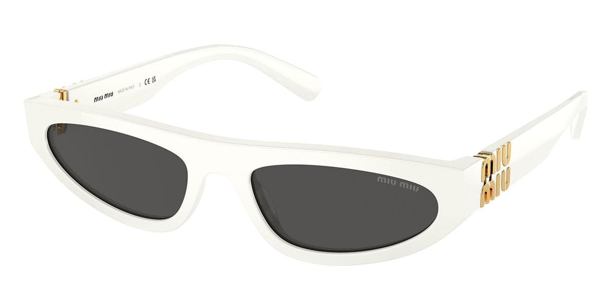 Miu Miu SMU07Z 142-5S0 Sunglasses White 140mm Women