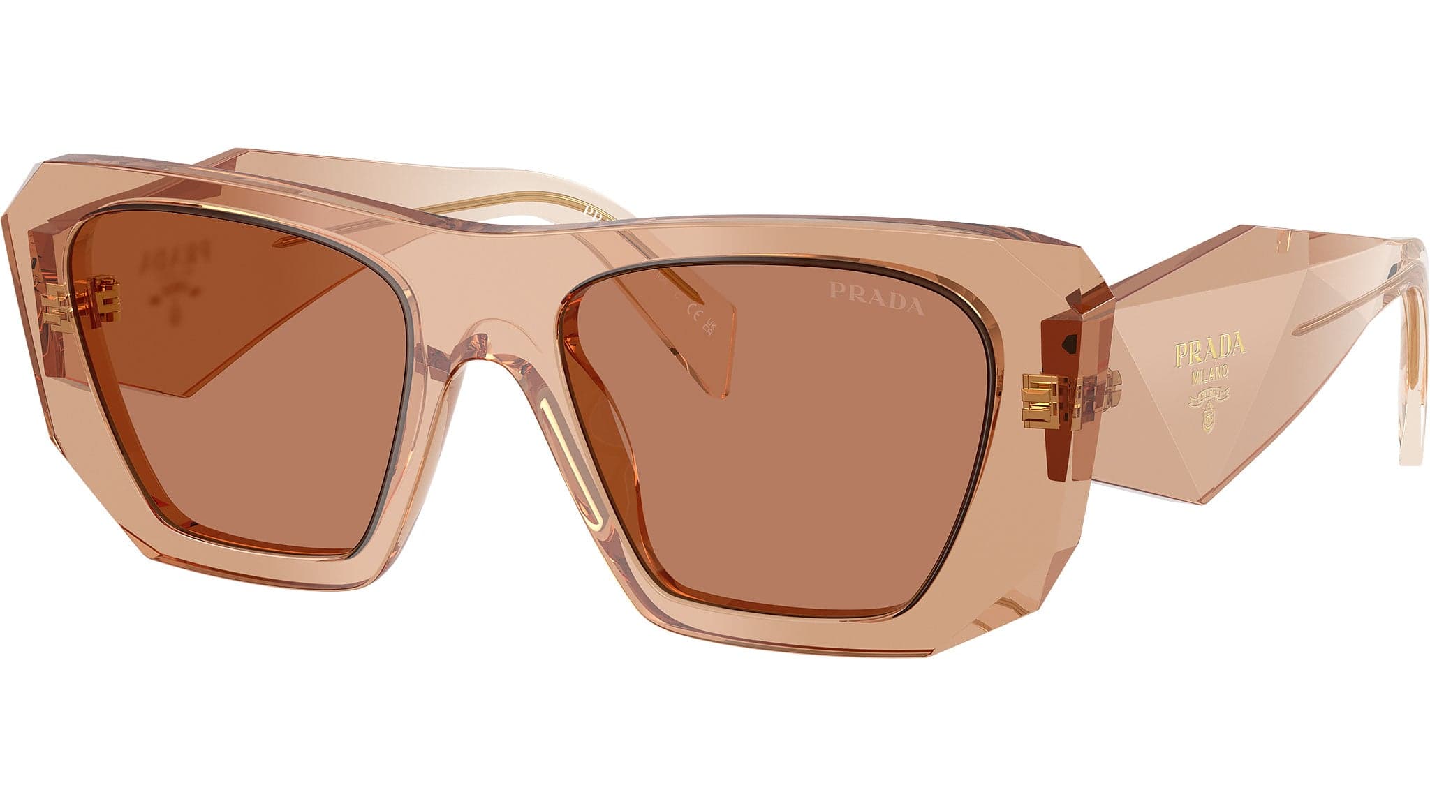 Prada PR B18S 28E90Q Sunglasses Chocolate 53mm Women