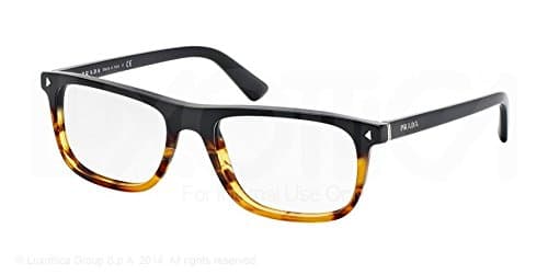 Prada VPR03R TFL1O1 Eyeglasses Tortoise Grey 55mm Unisex