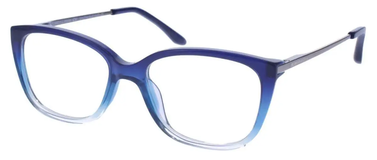 BCBGMAXAZRIA Galena Eyeglasses Blue Fade 48mm Women