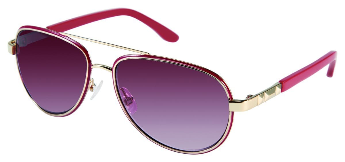 BCBGMAXAZRIA Cheerful Sunglasses Berry 53mm Women