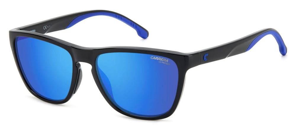 Carrera 8058S 0D51 Sunglasses Black 56mm Men