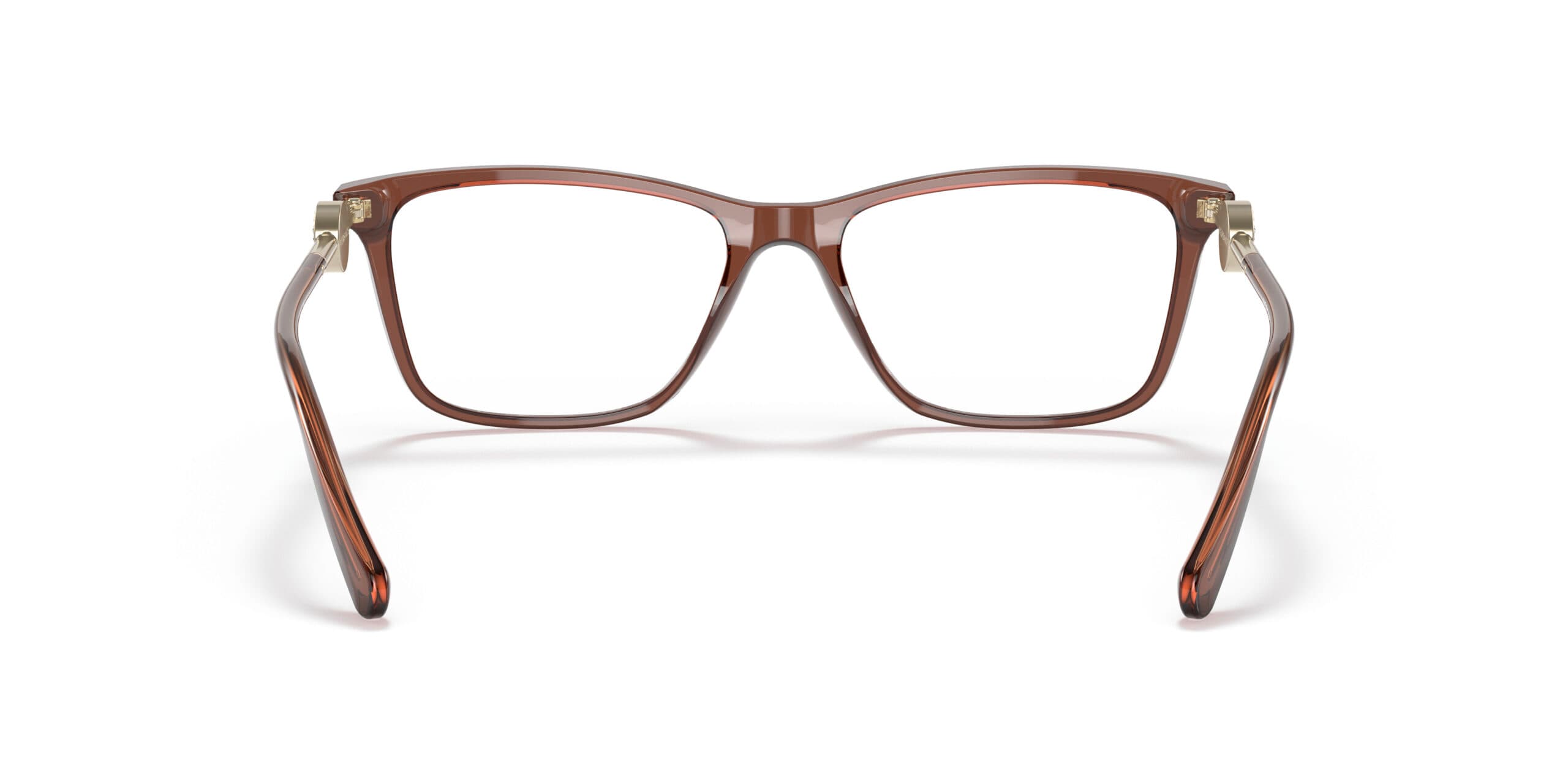 Versace 0VE3299B 5324 Eyeglasses Transparent Brown 53mm Women 3