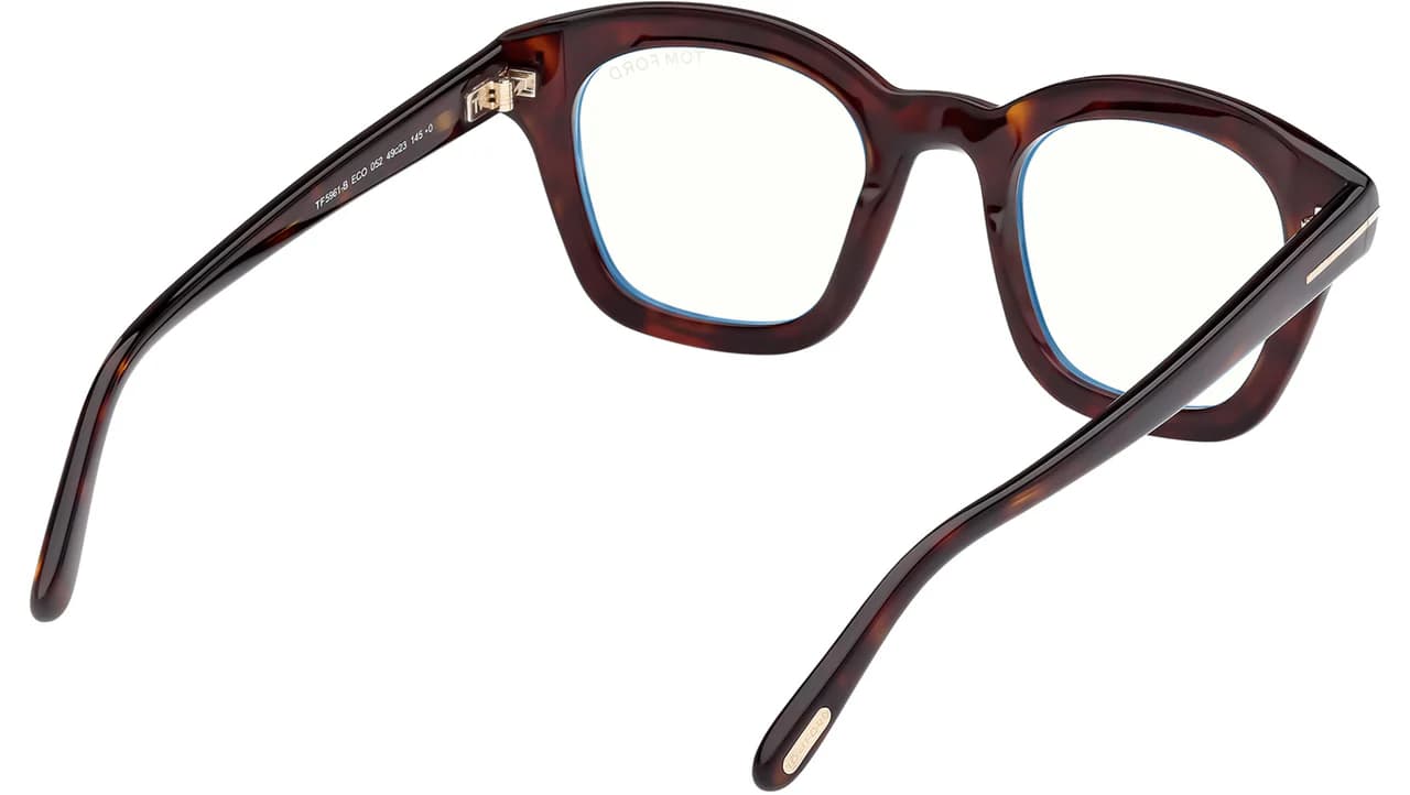 Tom Ford FT5961B 052 Eyeglasses Dark Havana 49mm Men 5