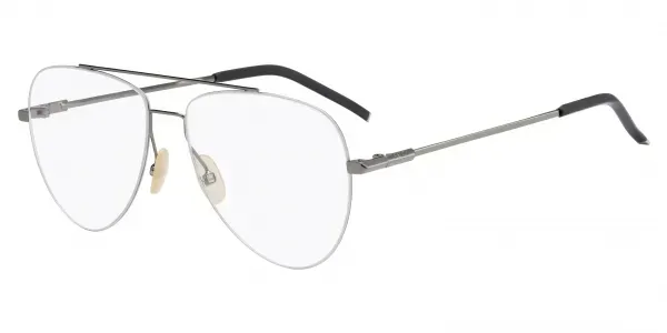Fendi FFM0048 KJ1 Eyeglasses Dark Ruthenium Grey 57mm Men