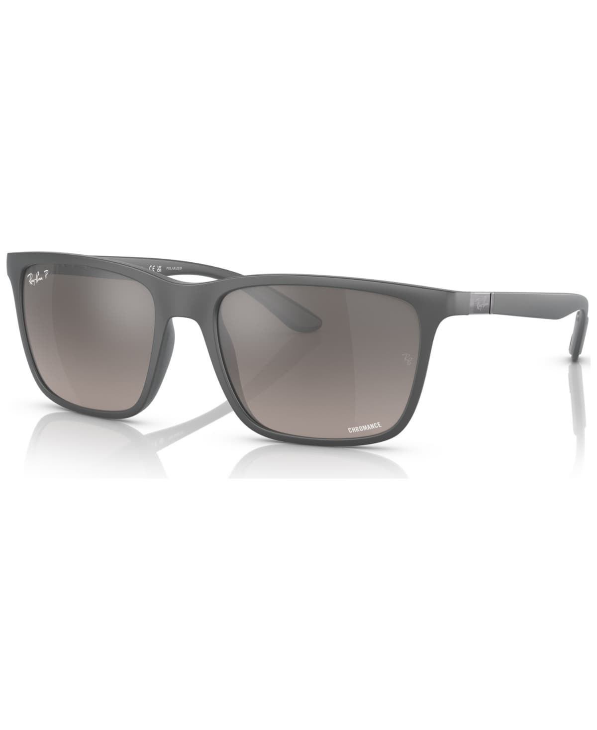 Ray-Ban LITEFORCE RB4385 6017/5J RB4385 Sunglasses Gray 145mm Men