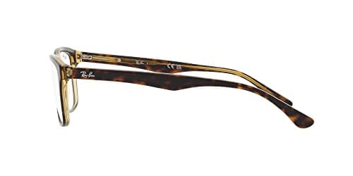 Ray-Ban RB5279 8285 RX5279 Eyeglasses Brown 57mm Men 4