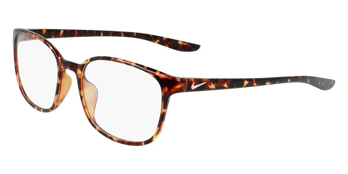 Nike 7026 242 Eyeglasses Shiny Dark Tortoise 52mm Women
