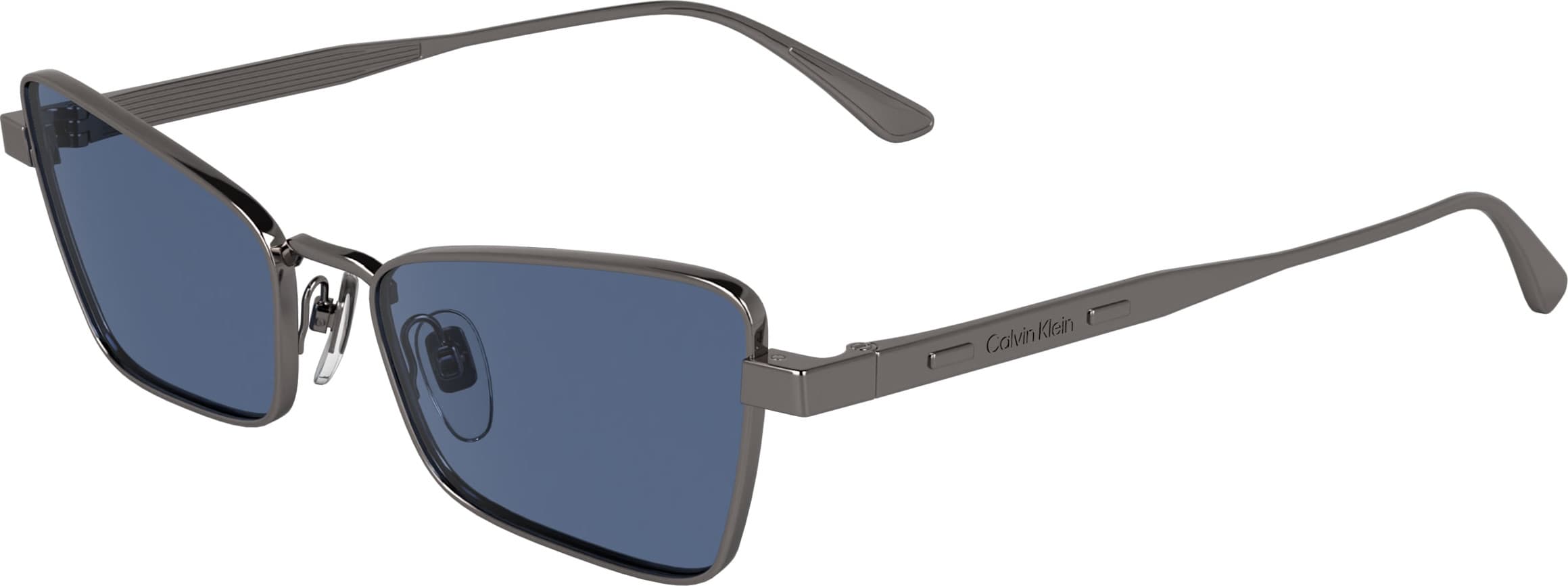 Calvin Klein CK24110S 014 Sunglasses Light Gunmetal 53mm Women