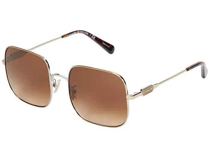 Coach HC7120 935674 Sunglasses Brown 55mm Women