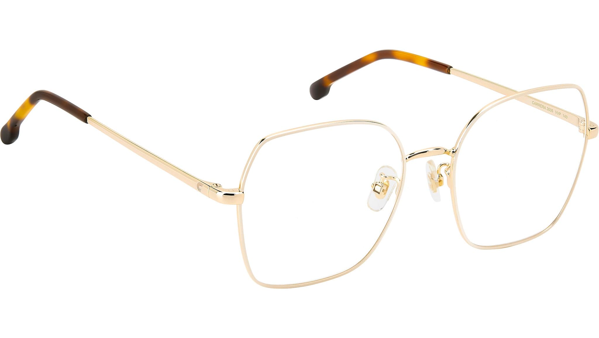 Carrera 3035 0VVP Eyeglasses Gold Ivory 53mm Women 3