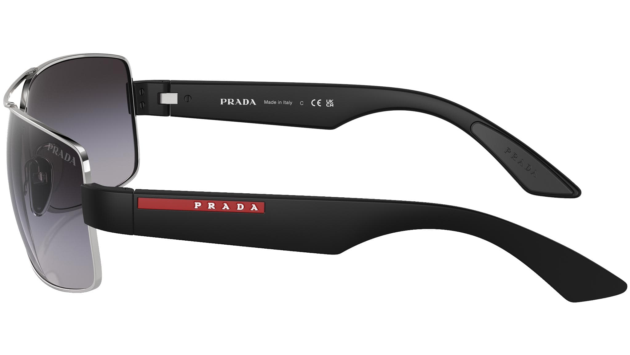 Prada Sport 0PS 50ZS 1BC09U Sunglasses Silver 65mm Men 3