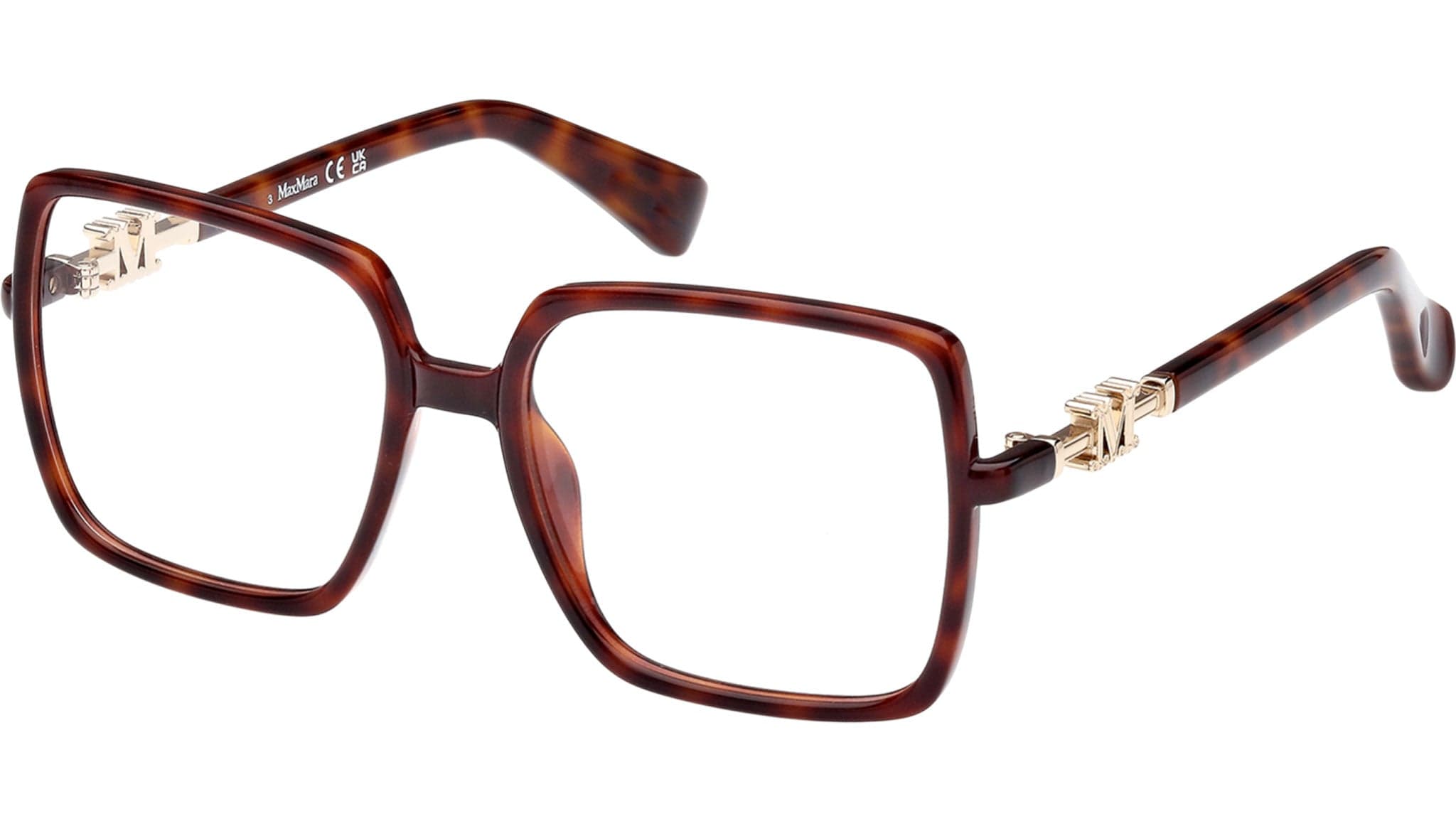 Max Mara MM5108-H 053 Eyeglasses Blonde Havana 55mm Women