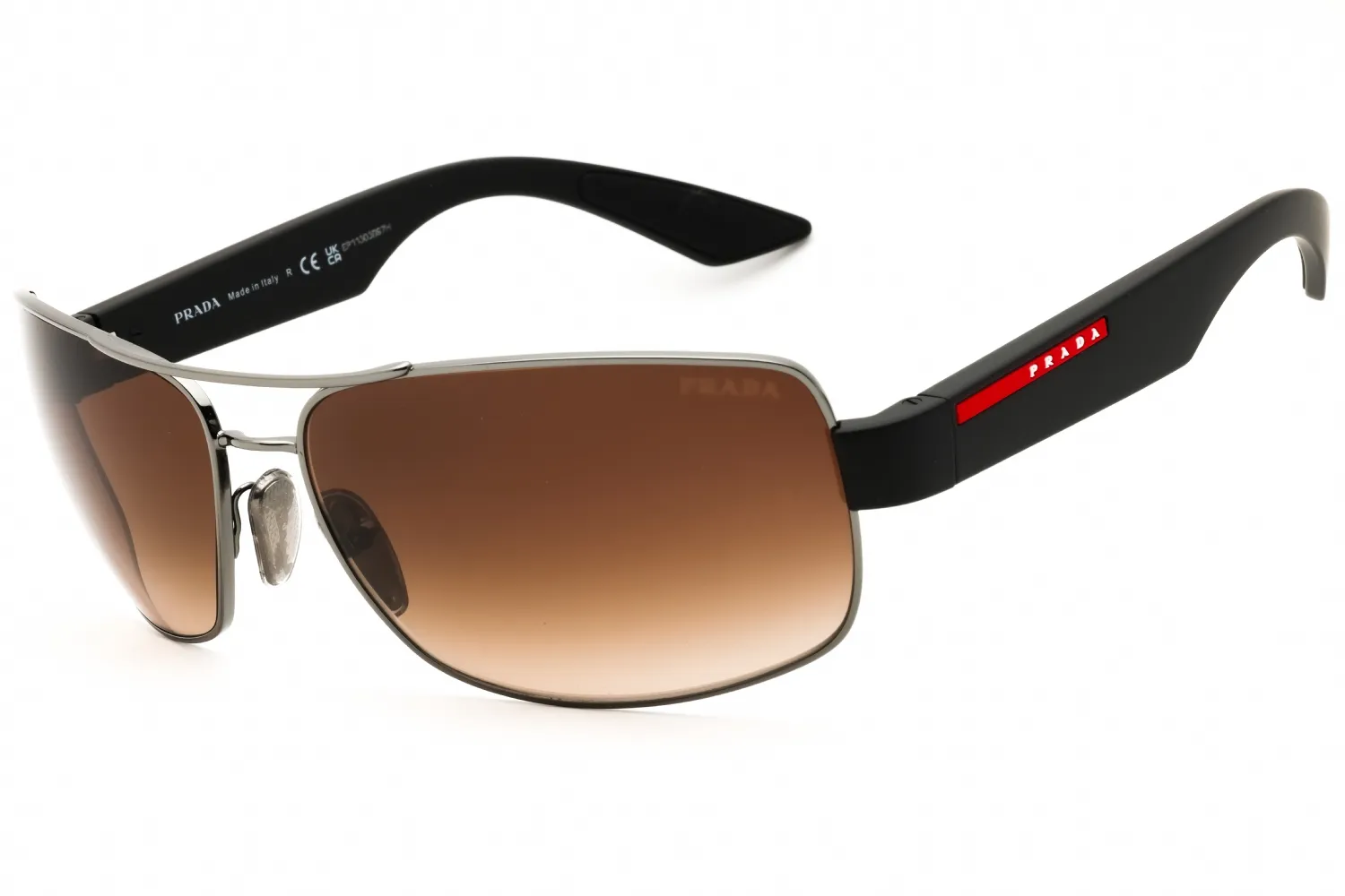 Prada Sport 0PS 50ZS 5AV02P Sunglasses Gunmetal 65mm Men