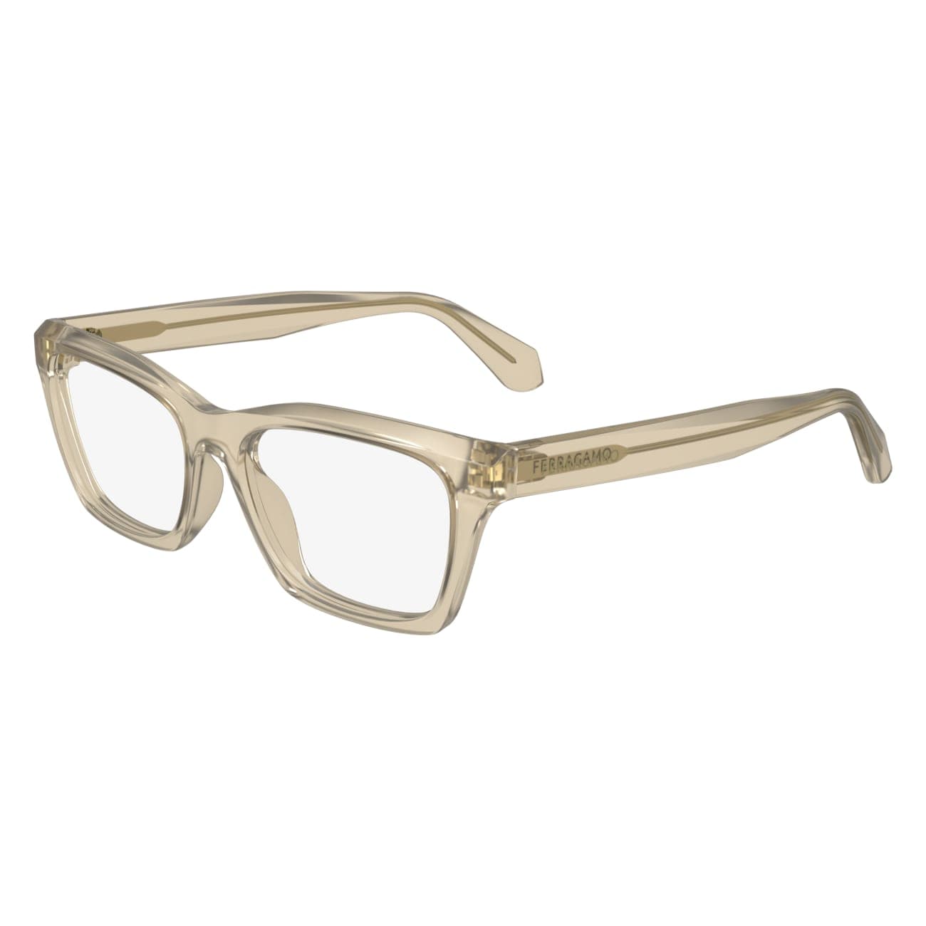 Salvatore Ferragamo SF2986 259 Eyeglasses Transparent Beige 53mm