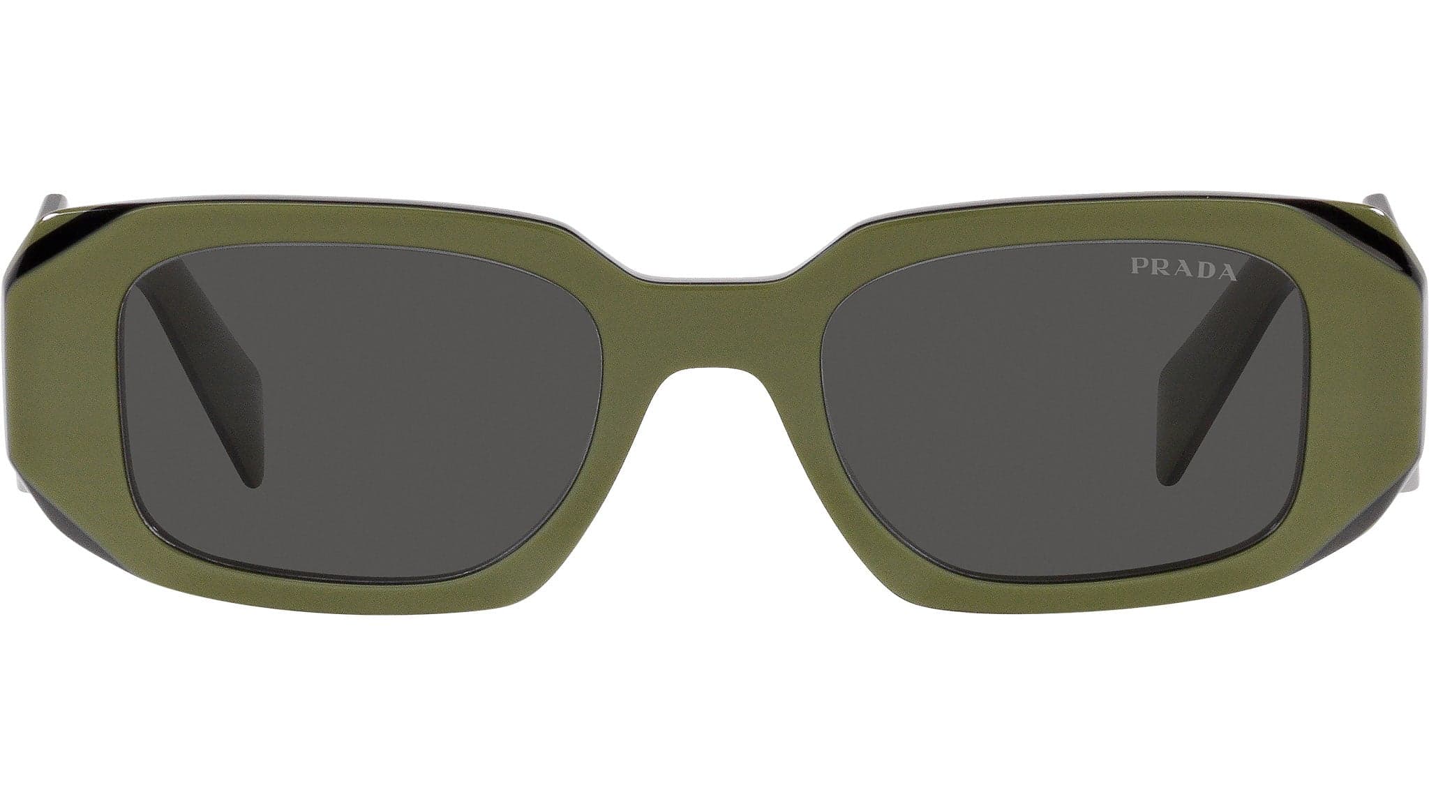 Prada SPR17W 13N-5S0 PR 17WS Sunglasses Green 145mm Women 2