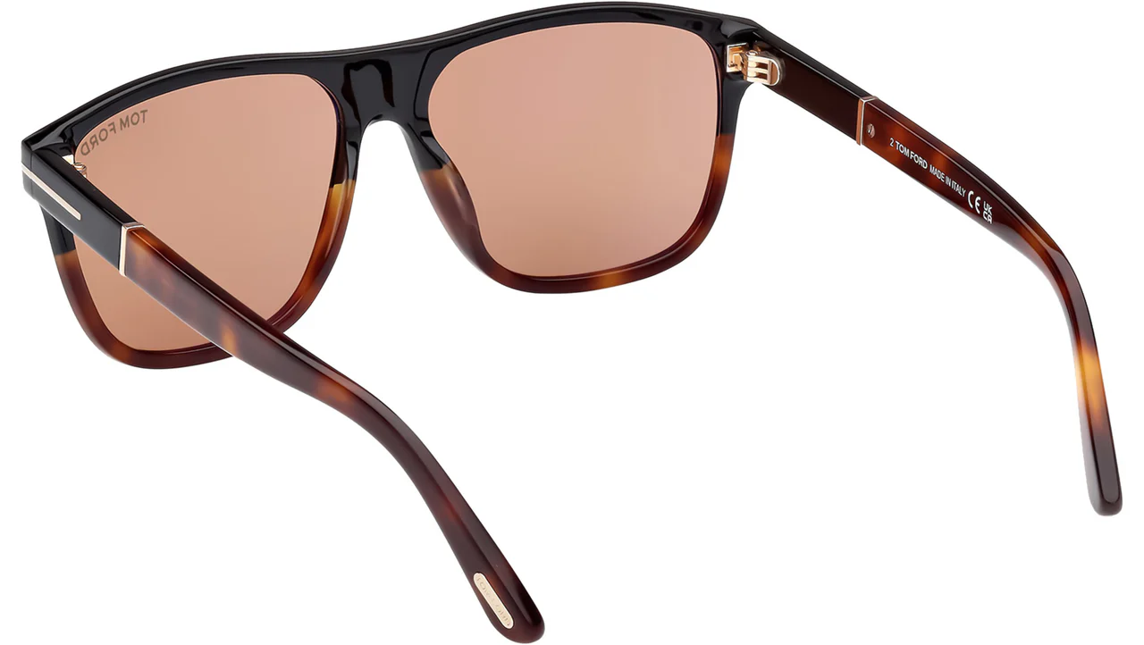 Tom Ford FT1081 05E Sunglasses Black 58mm Men 3