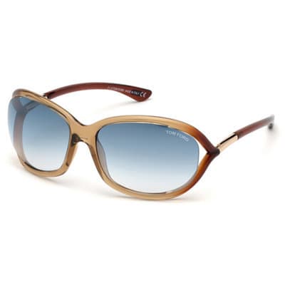Tom Ford FT 0008/S 45P 45P Sunglasses Brown 61mm Women
