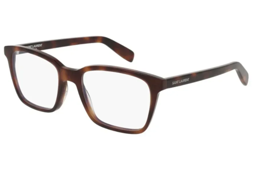 Saint Laurent SL165 002 Eyeglasses Havana 52mm Men