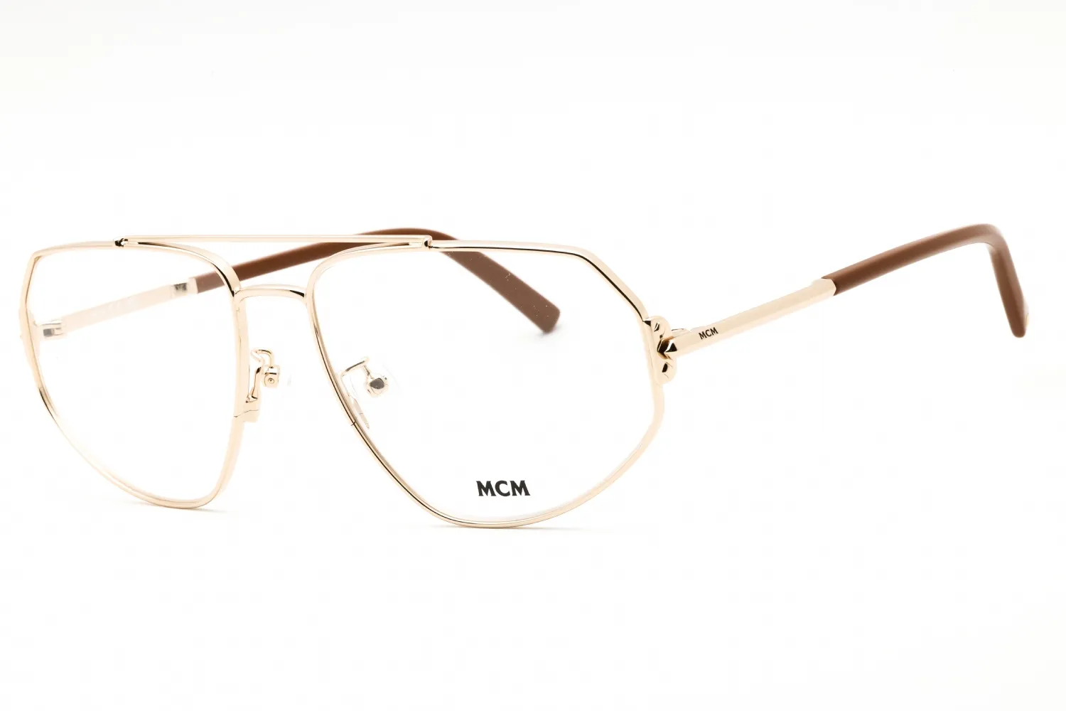 MCM MW5014-H 032 Eyeglasses Pale Gold 58mm Men